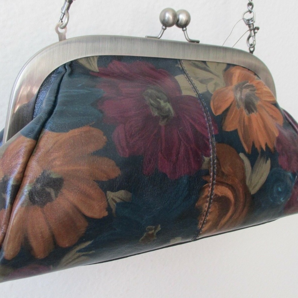 Patricia Nash MIA LEATHER PERUVIAN PAINTING FRAME